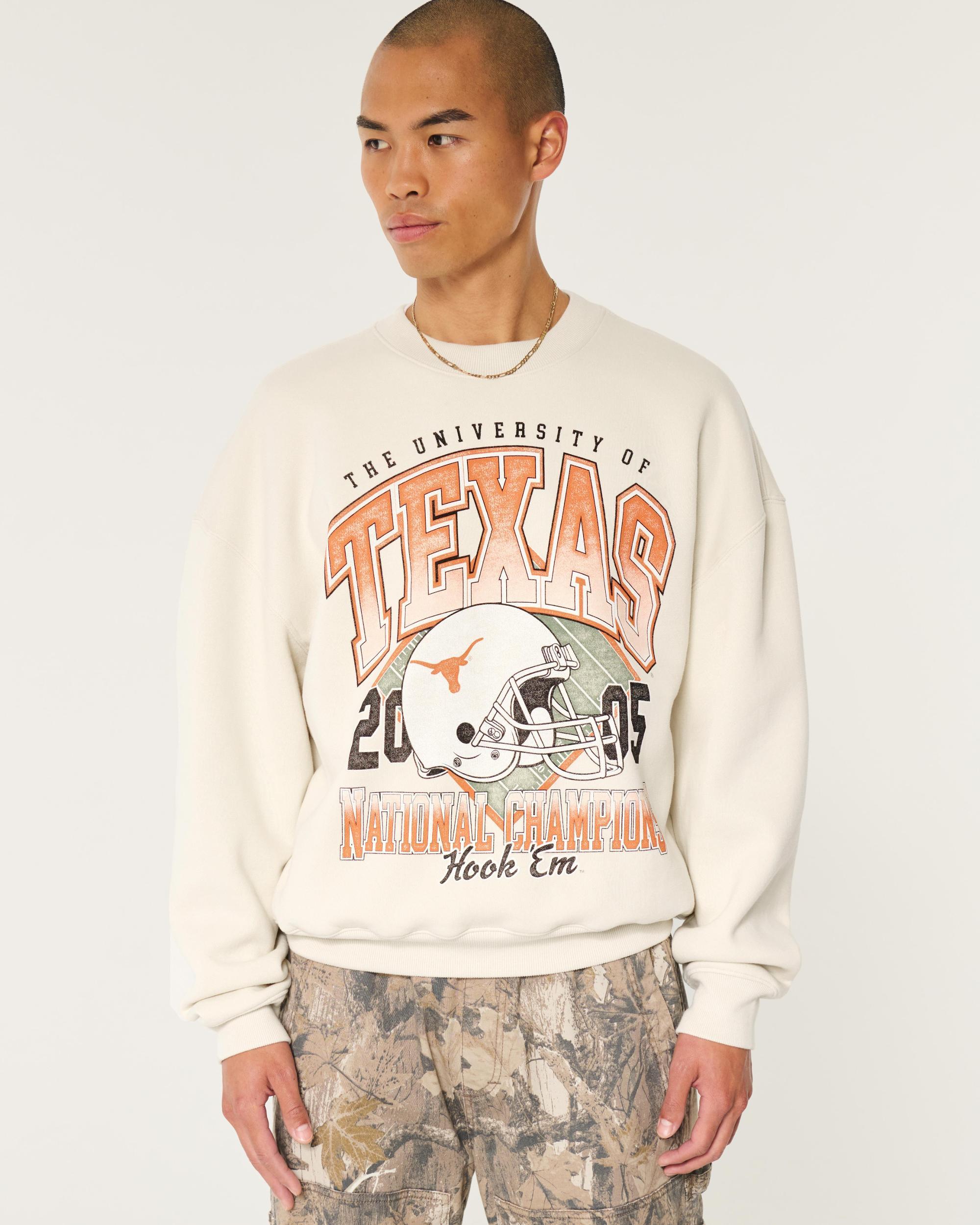 Boxy Indiana University Hoosiers Graphic Crew Sweatshirt Product Image