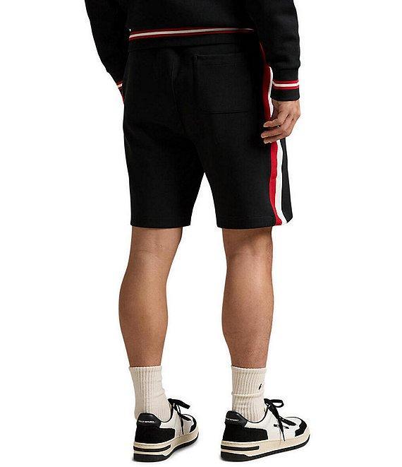 Polo Ralph Lauren Racing Stripe Double-Knit 7.5#double; Inseam Shorts Product Image