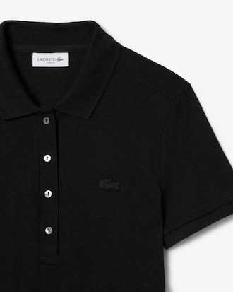 Slim Fit Stretch Piqué Polo Dress Product Image