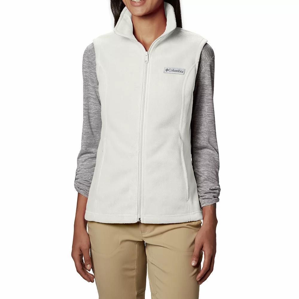 Women's Columbia Benton Springs Vest, Size: Medium, Salt Product Image
