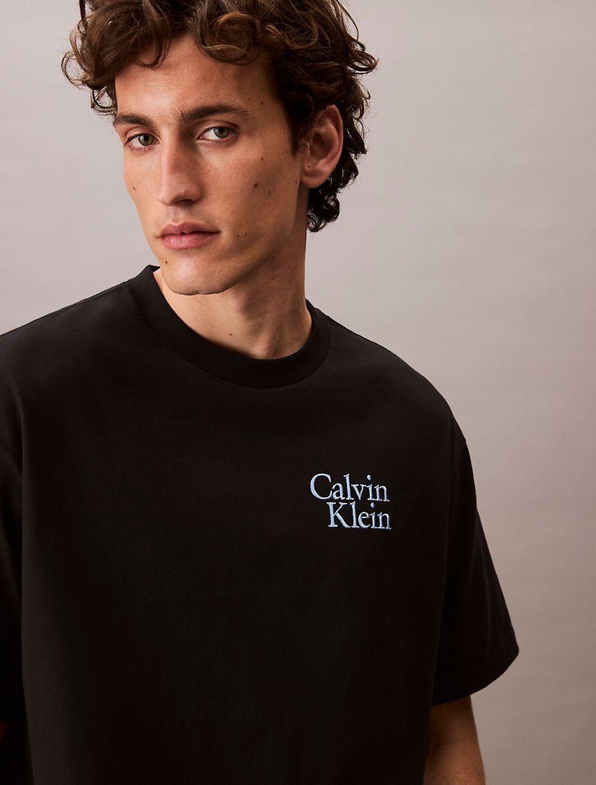 Resort Script Logo Graphic Relaxed T-Shirt Product Image
