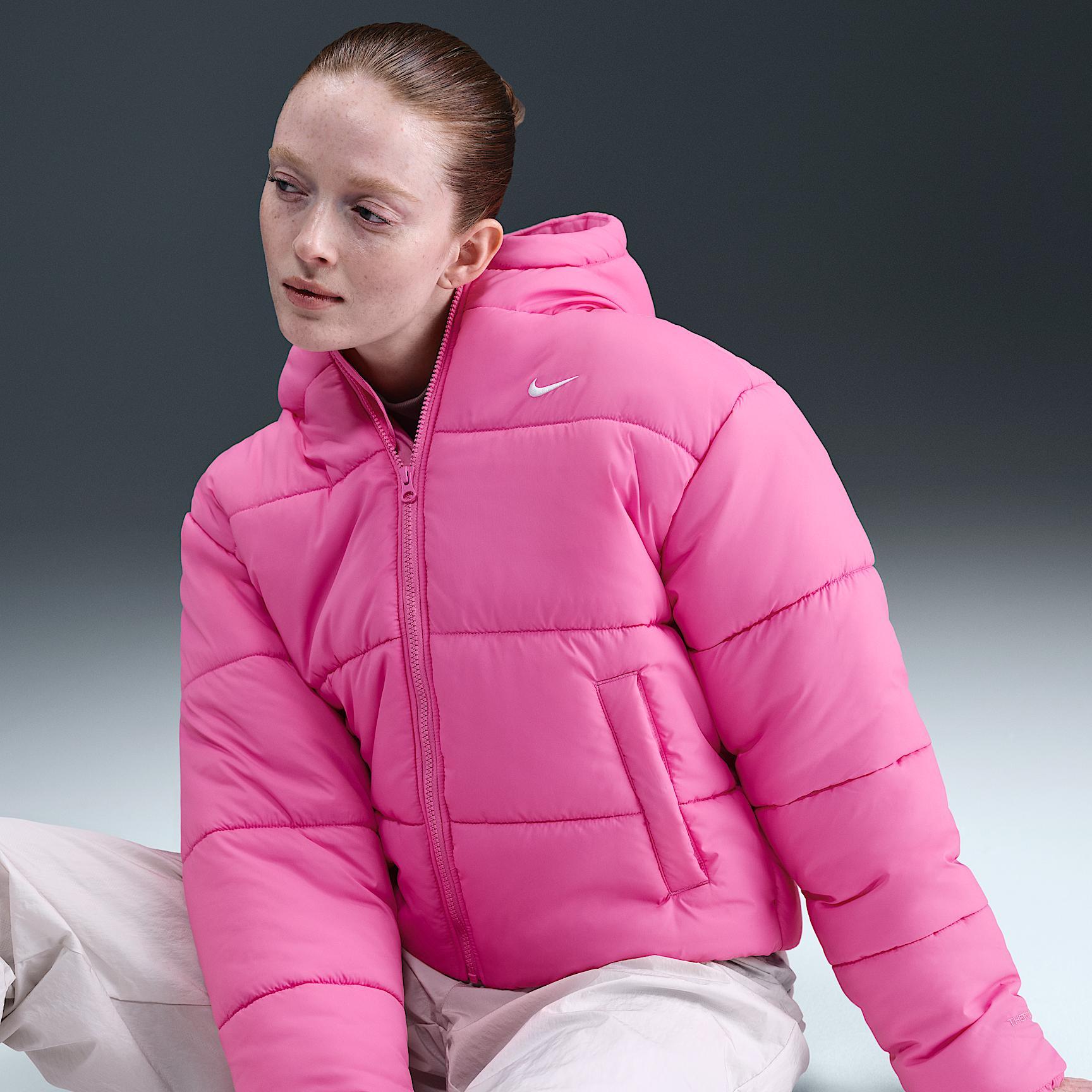 Nike Sportswear Classic Puffer Women's Therma-FIT Loose Hooded Jacket Product Image