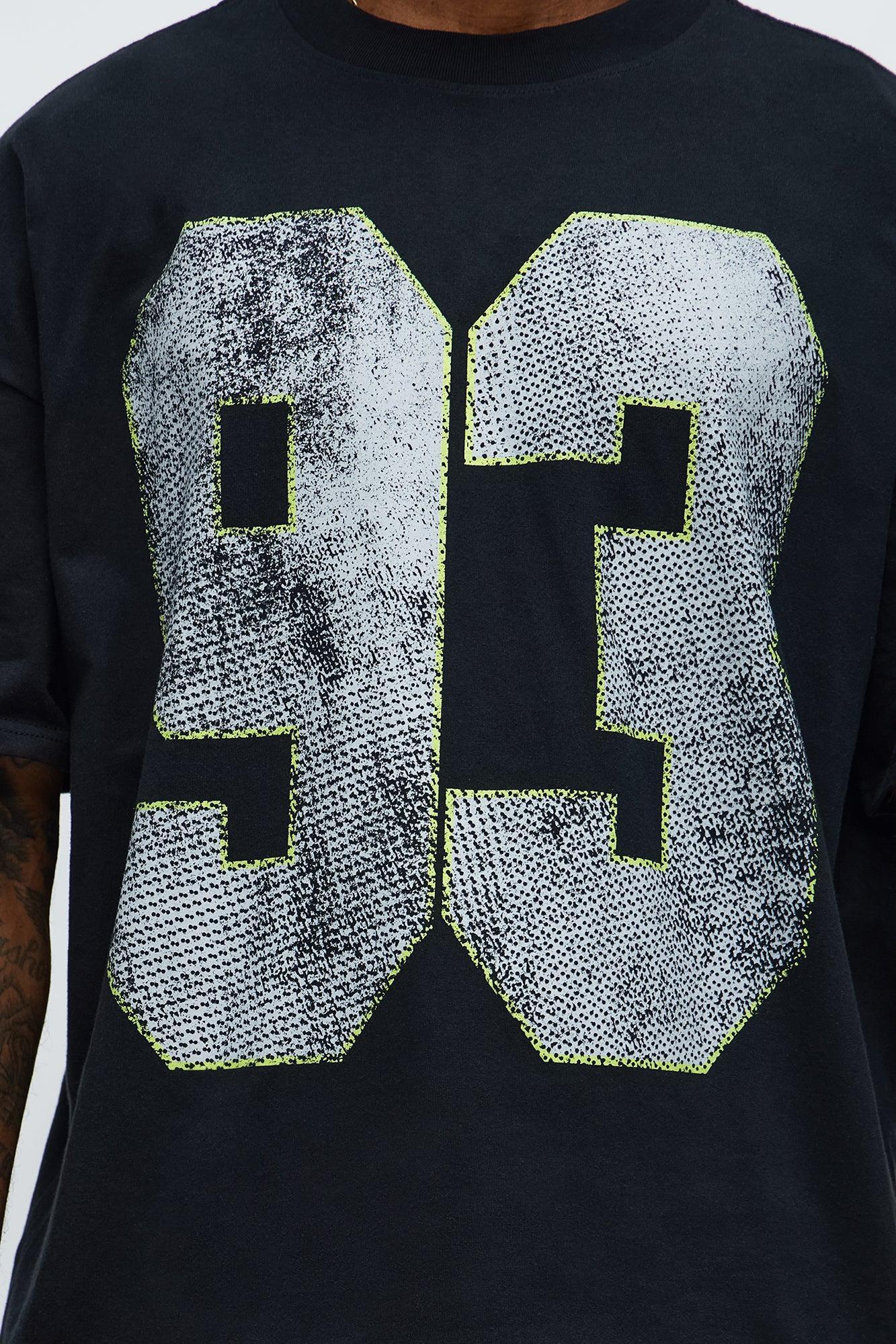 How We Chill From 93 Till Oversized Short Sleeve Tee - Black Product Image