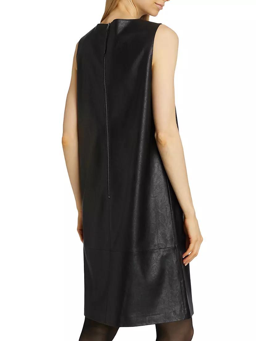 Graylen Faux Leather Shift Dress Product Image
