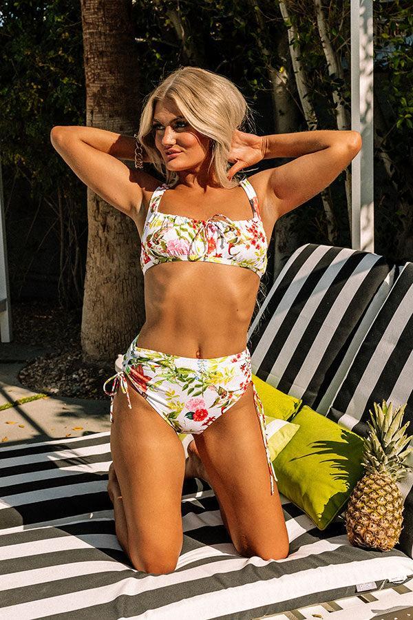 Barbados Bound High Waist Bikini Bottom Product Image