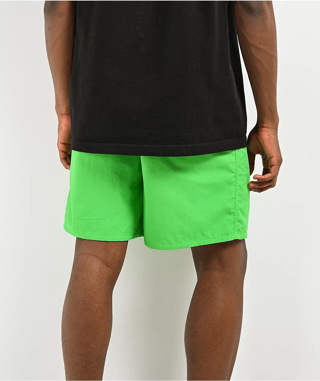 HUF Reservoir DWR Clover Green Board Shorts Product Image