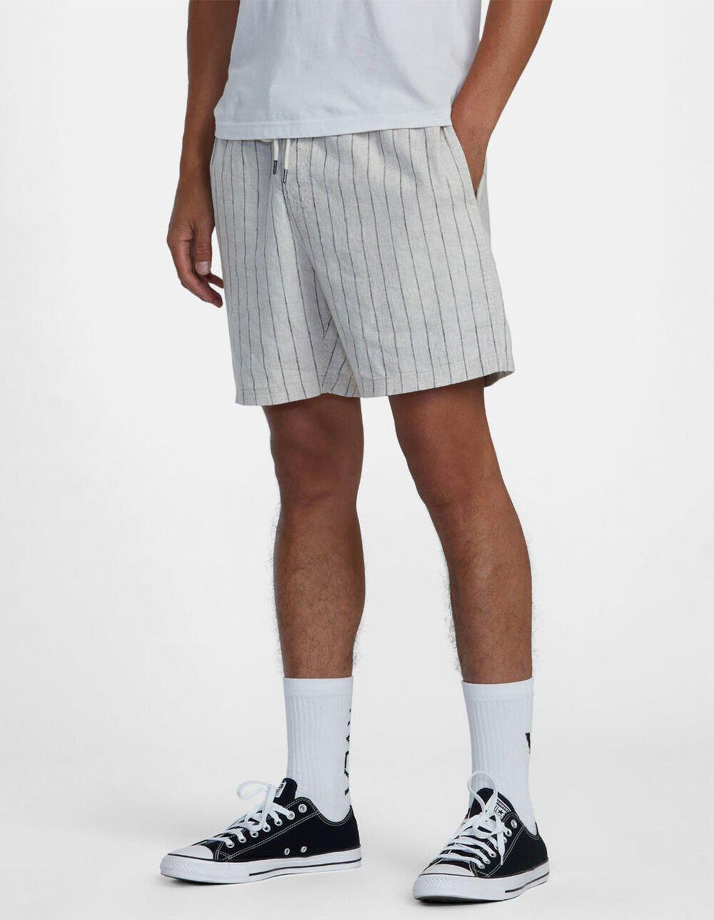 RVCA Sands Mens Elastic Waist Walkshorts - SILVER Product Image