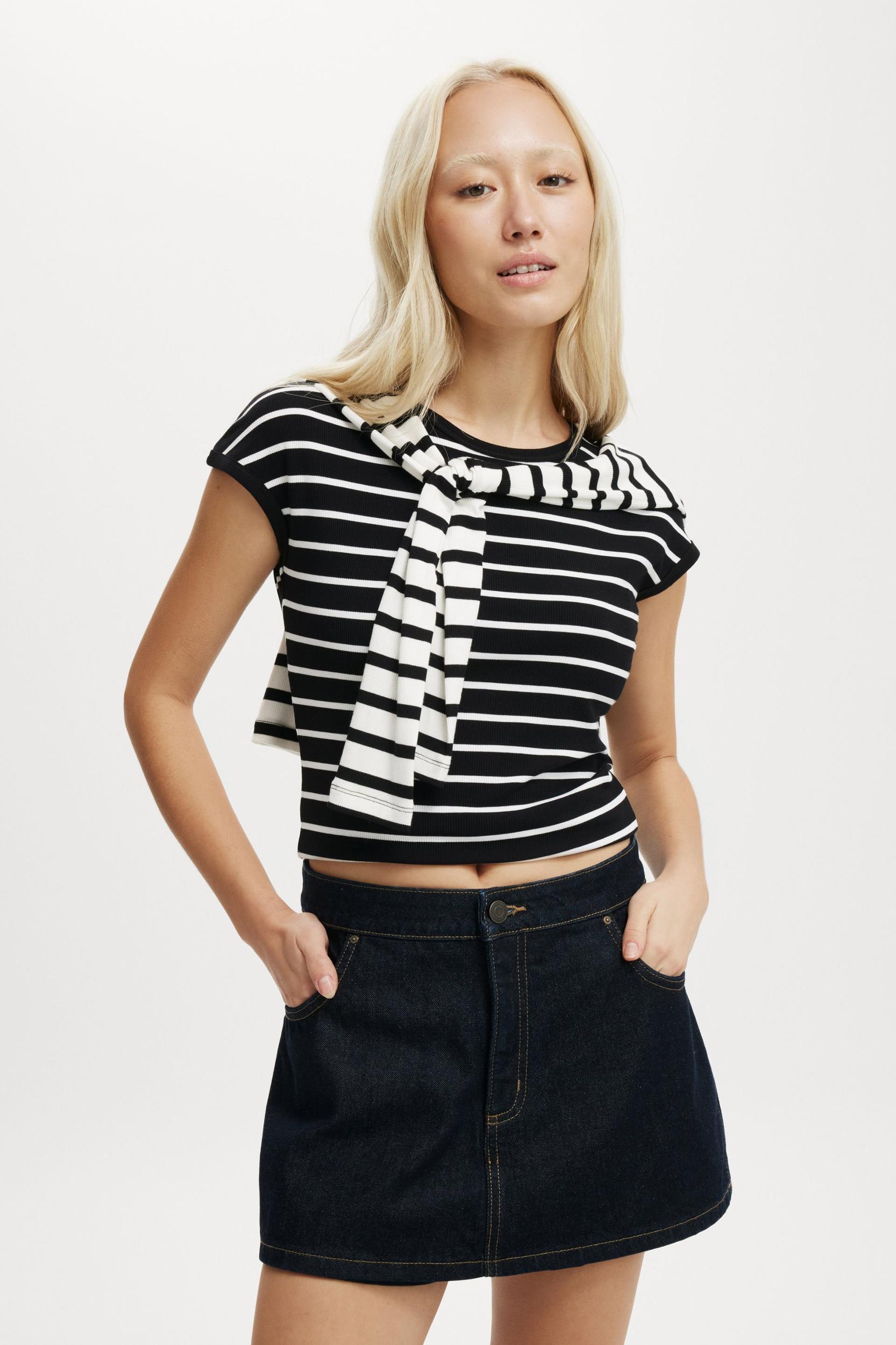 Mini Denim Skort Product Image