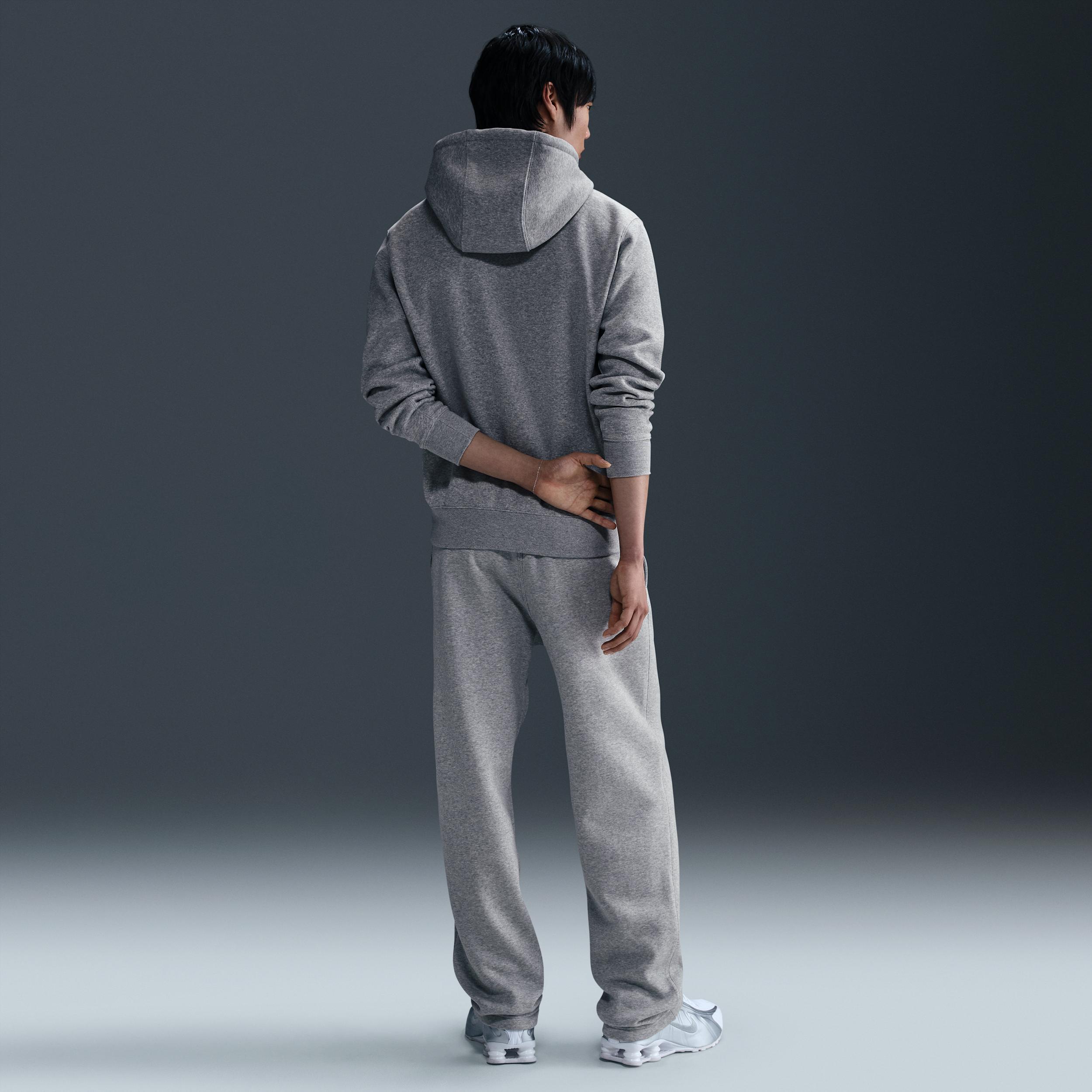 Men's Nike Open-Hem Fleece Pants, Size: XS, Dark Grey Grey Product Image