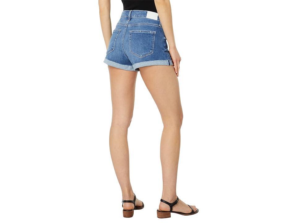 Paige Jimmy Jimmy Shorts Raw Cuff in Reflection (Reflection) Women's Shorts Product Image