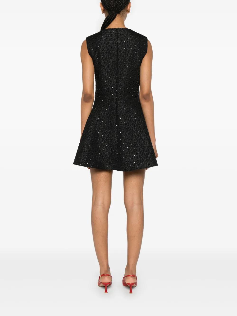 rhinestone-embellished mini dress Product Image