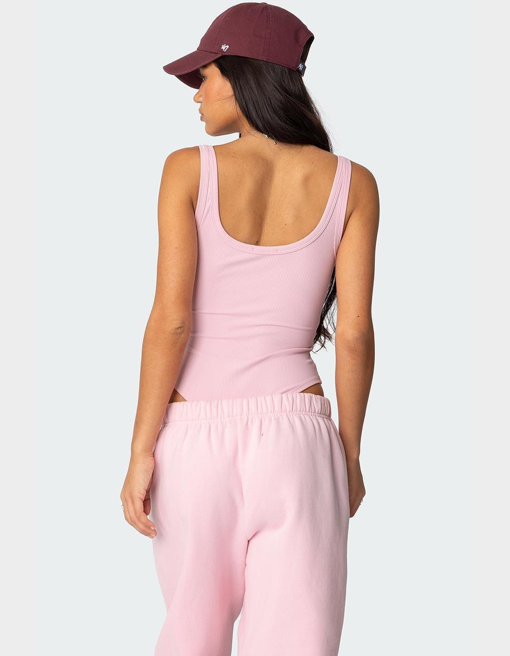 EDIKTED Lakely Ribbed Bodysuit Product Image