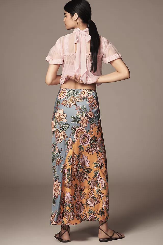 Farm Rio x Anthropologie Midi Slip Skirt Product Image