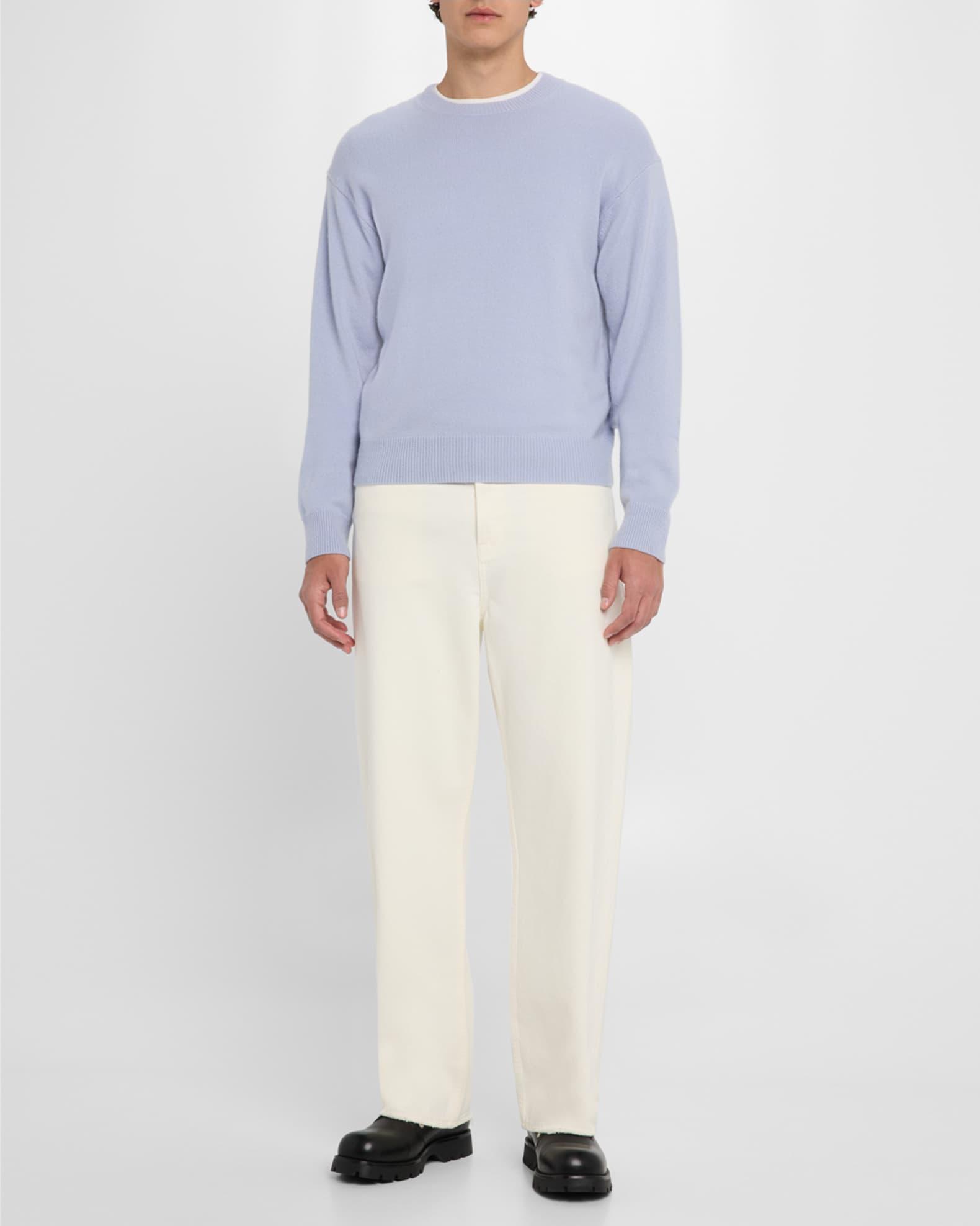 Mens Lightweight Cashmere Pullover Product Image