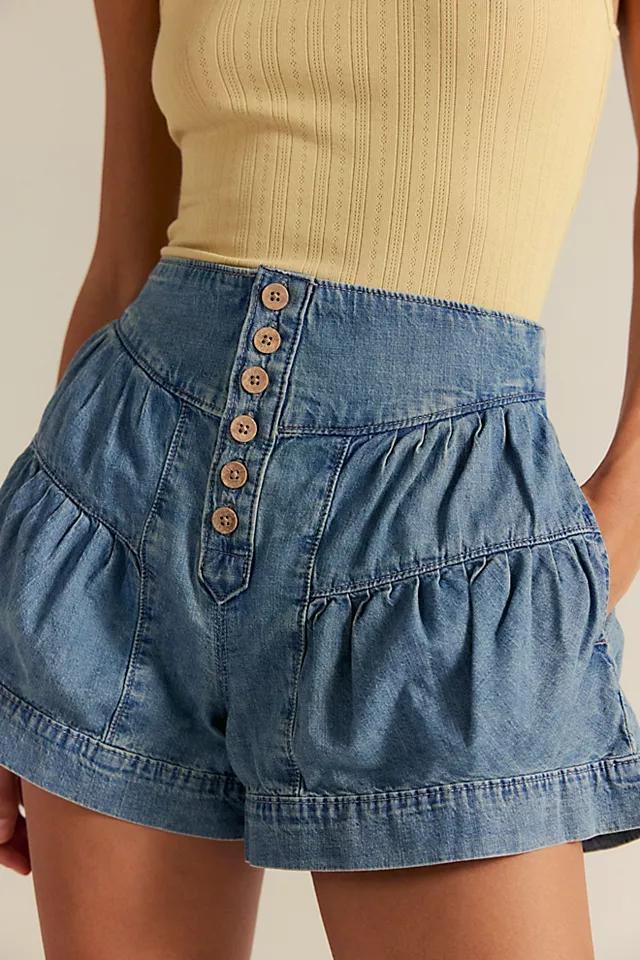We The Free Fleur Denim Shorts Product Image