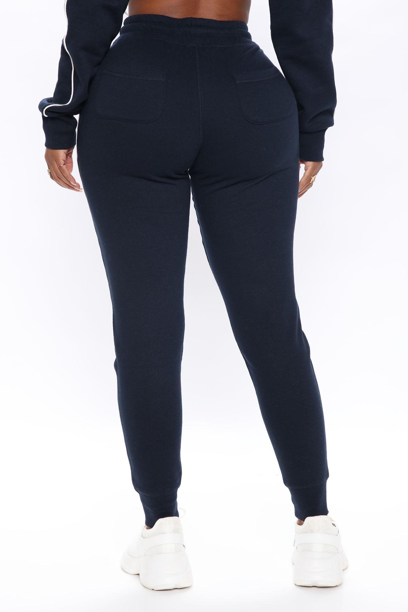 Tennis And Chill Fleece Jogger - Navy Product Image