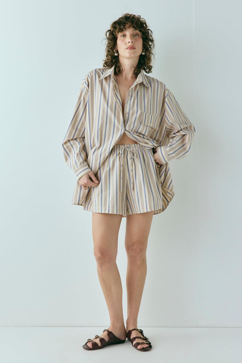 June Shirt Butter Stripe Product Image