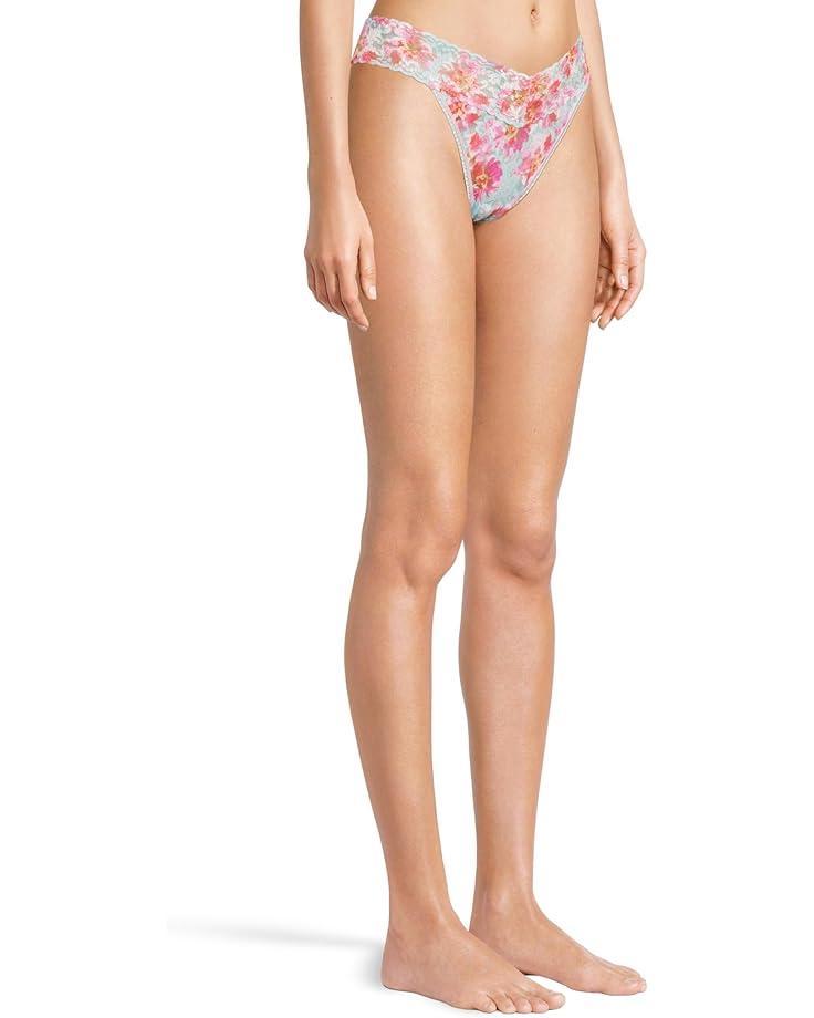 Signature Lace Low Rise Thong 3-pack Product Image