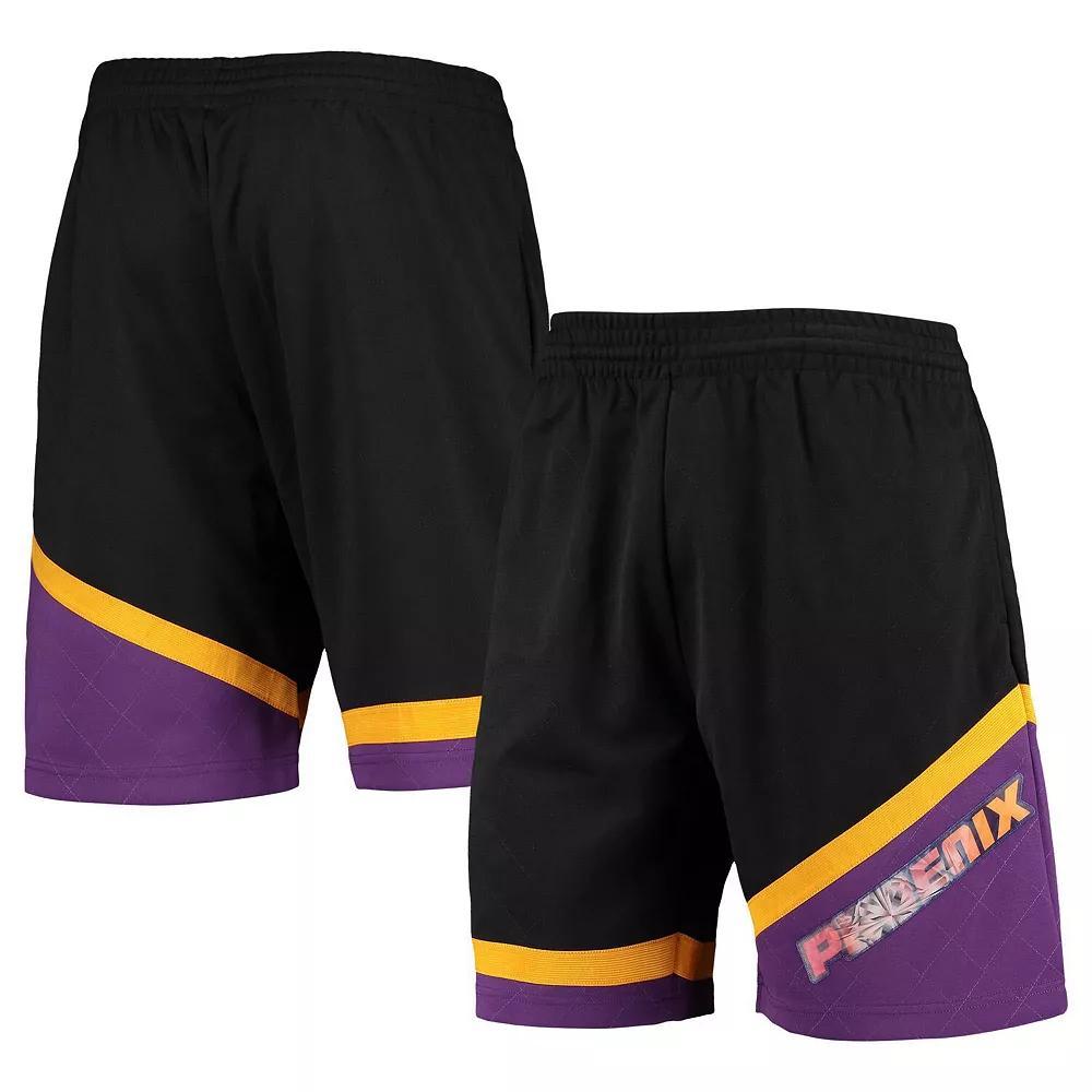 Men's Mitchell & Ness Black Phoenix Suns Hardwood Classics 75th Anniversary Swingman Shorts, Size: Large, Phx Black Product Image