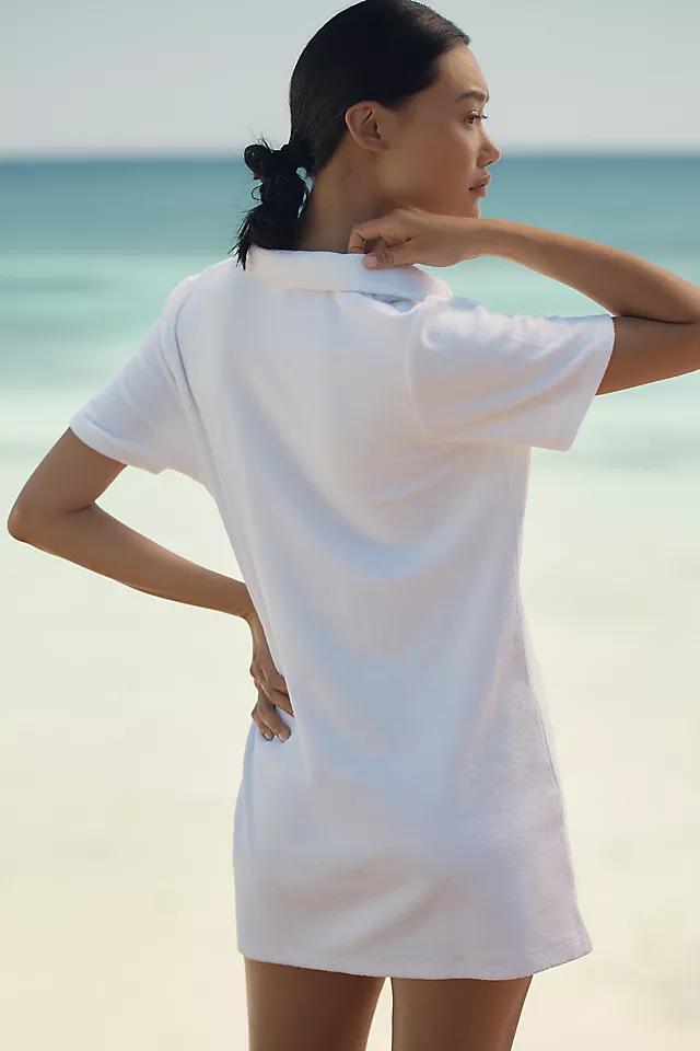 Polo Ralph Lauren Collared Terry Mini Dress Product Image
