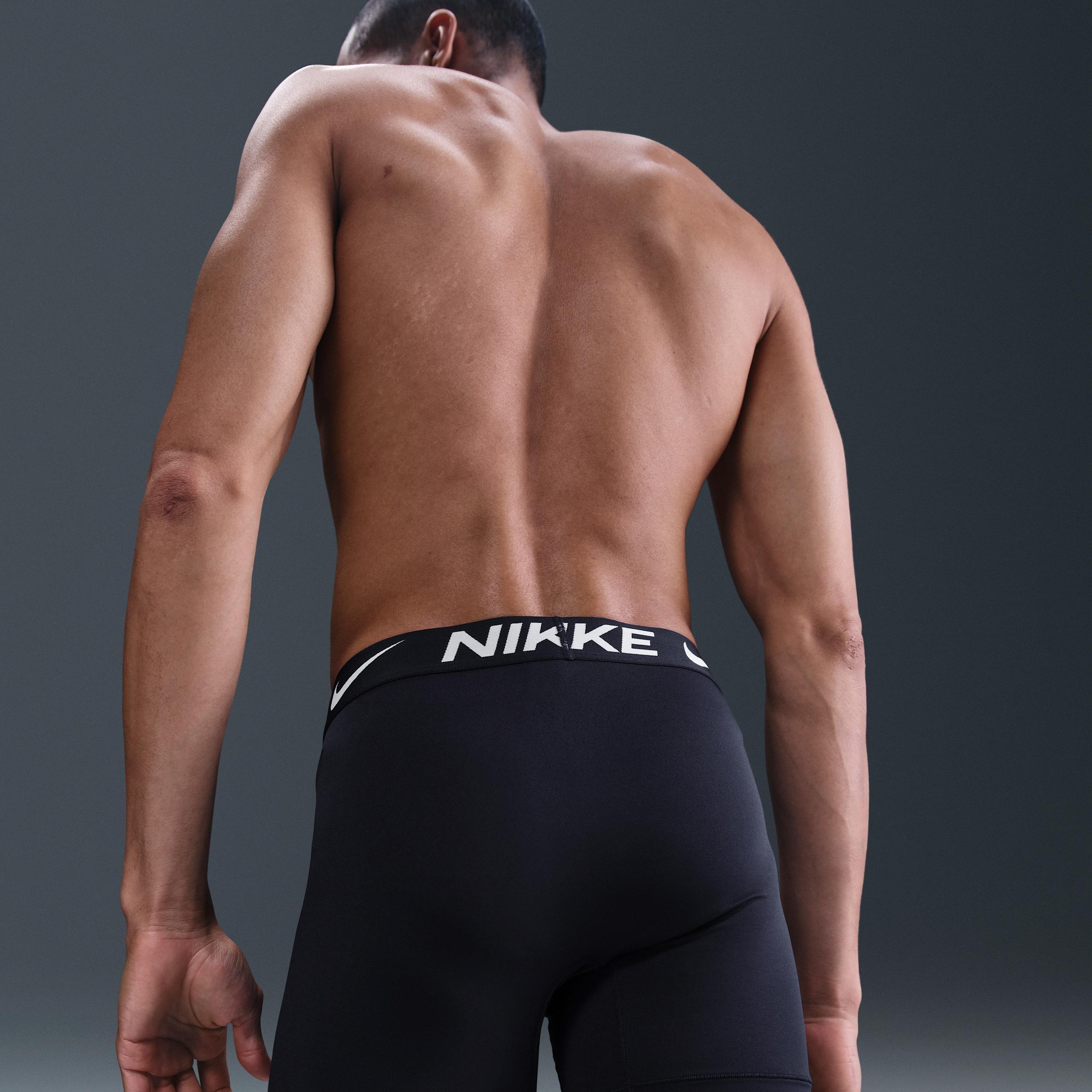 Nike Men's Dri-FIT Essential Micro Boxer Briefs (3-Pack) Product Image