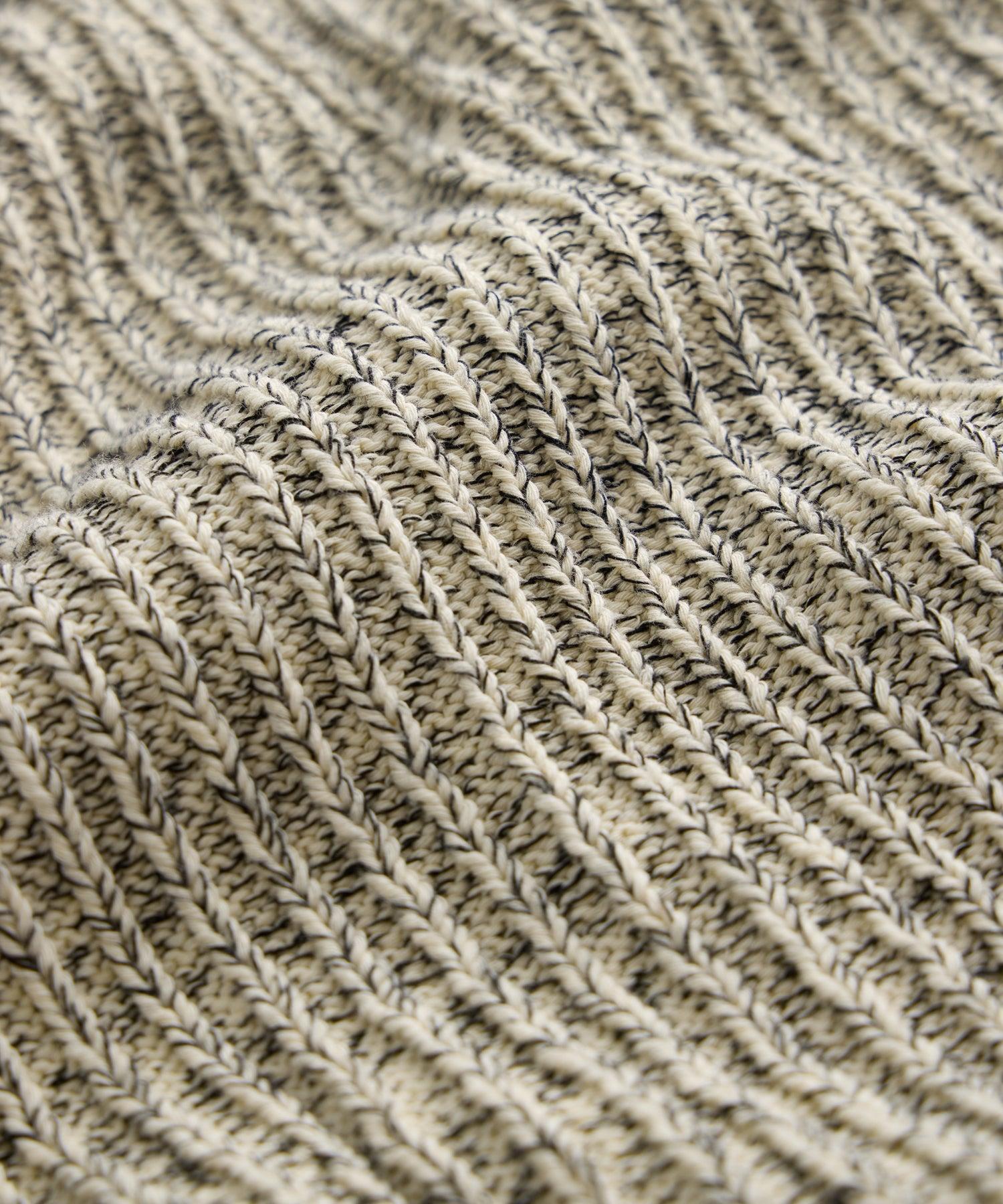 Cotton Ribbed Crewneck Sweater Product Image