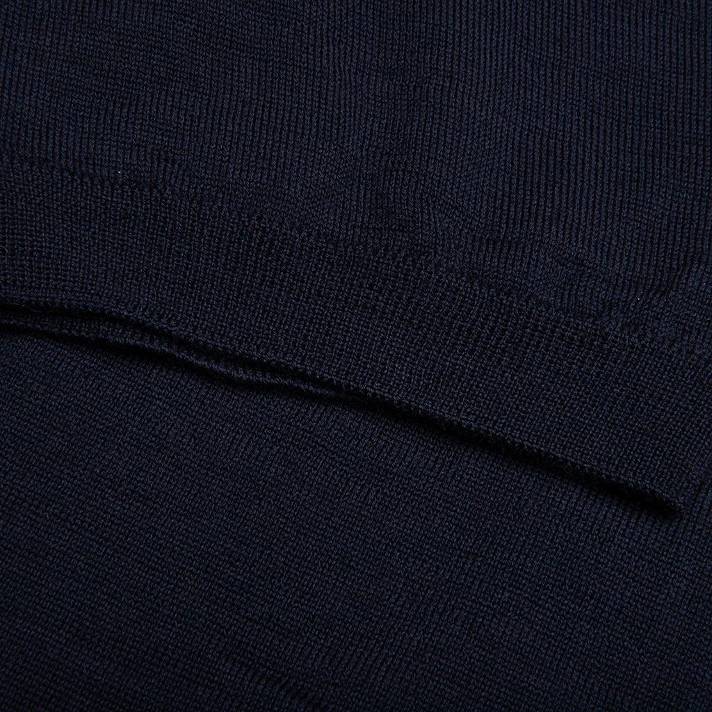 Red Emblem S/S V Neck Cardigan - Navy Male Product Image