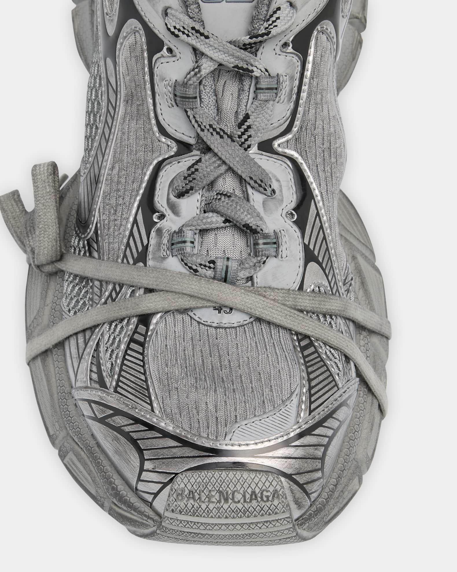 Men's 3XL Low-Top Mesh Sneakers Product Image