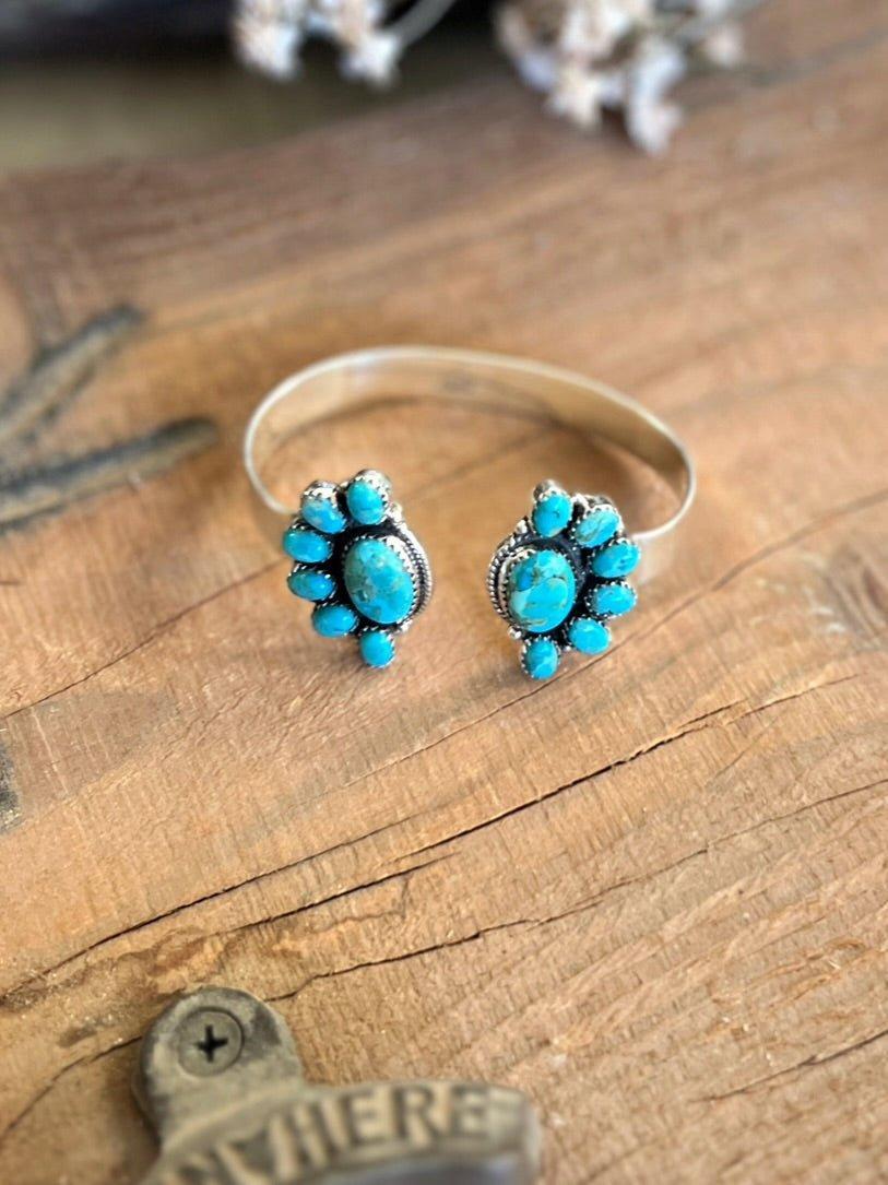 7 To Heaven Turquoise Cuff Bracelet Product Image