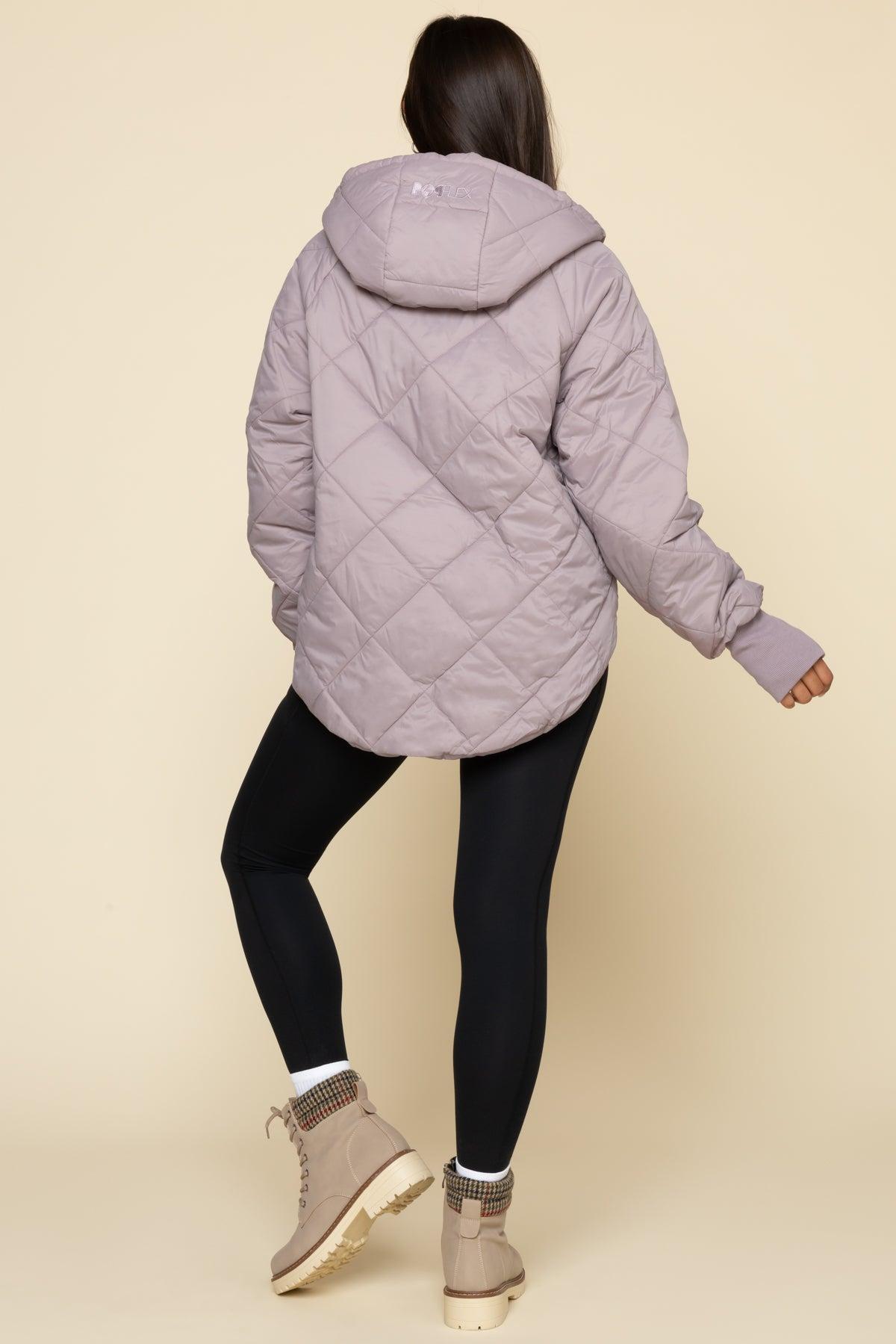 Pillow Packable Puffer Jacket - Crimson Product Image