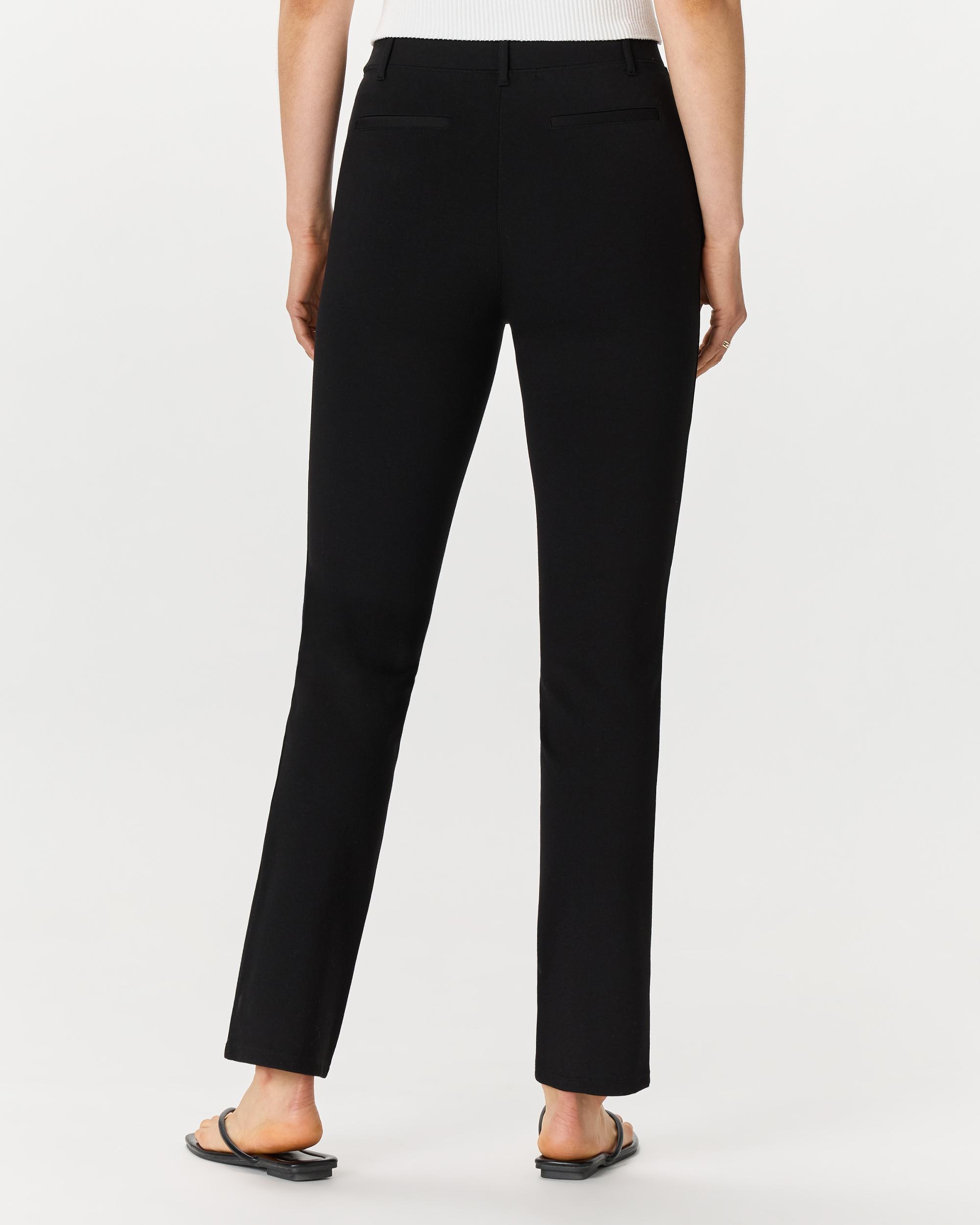 Quince | Women's Ultra-Stretch Ponte Straight Leg Pants Petite Rayon Product Image