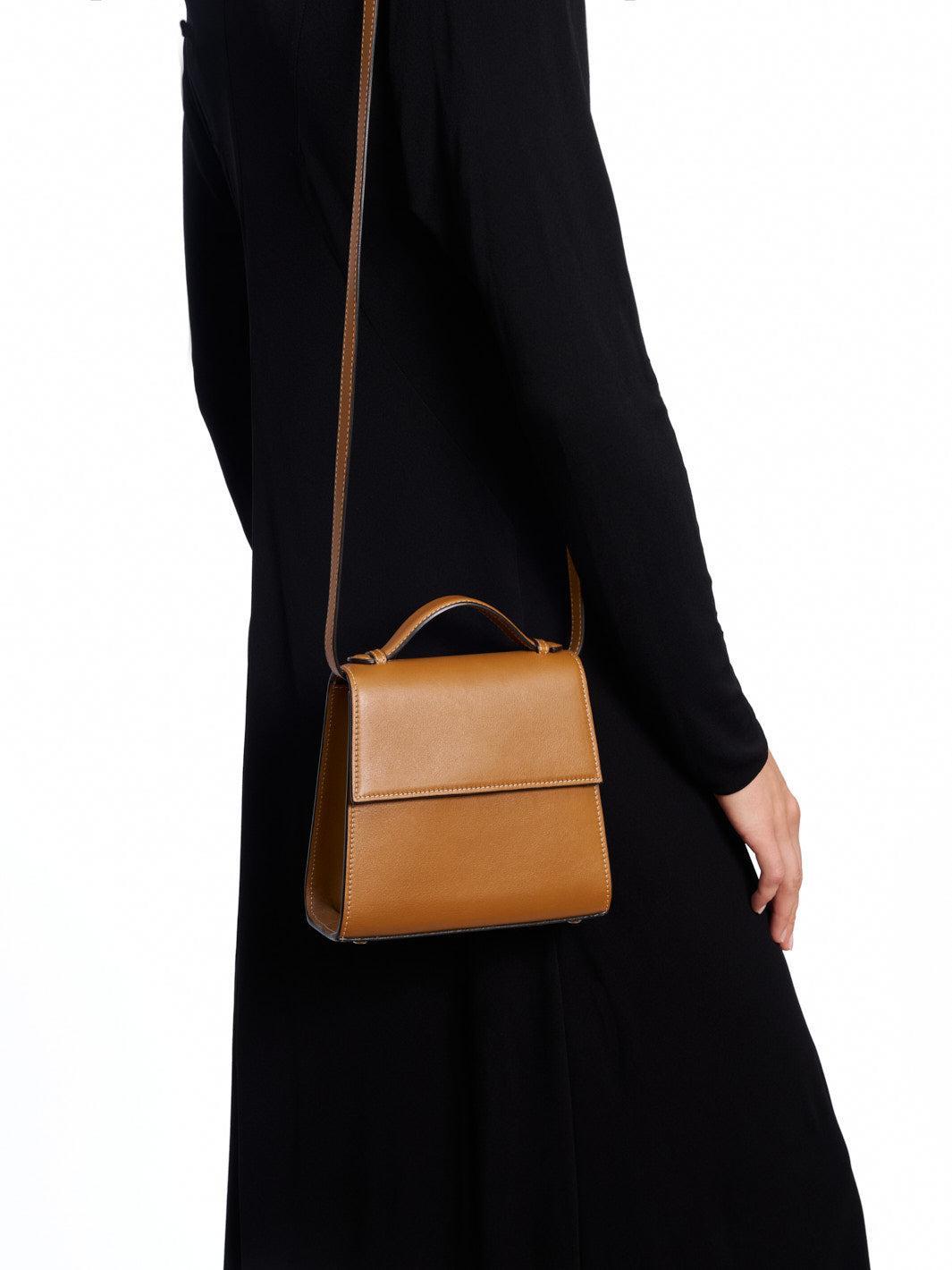 The Small Top Handle in Nappa Product Image