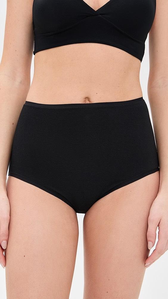 Natori Bliss Bare Cotton High Waist Briefs 3-Pack | Shopbop Product Image