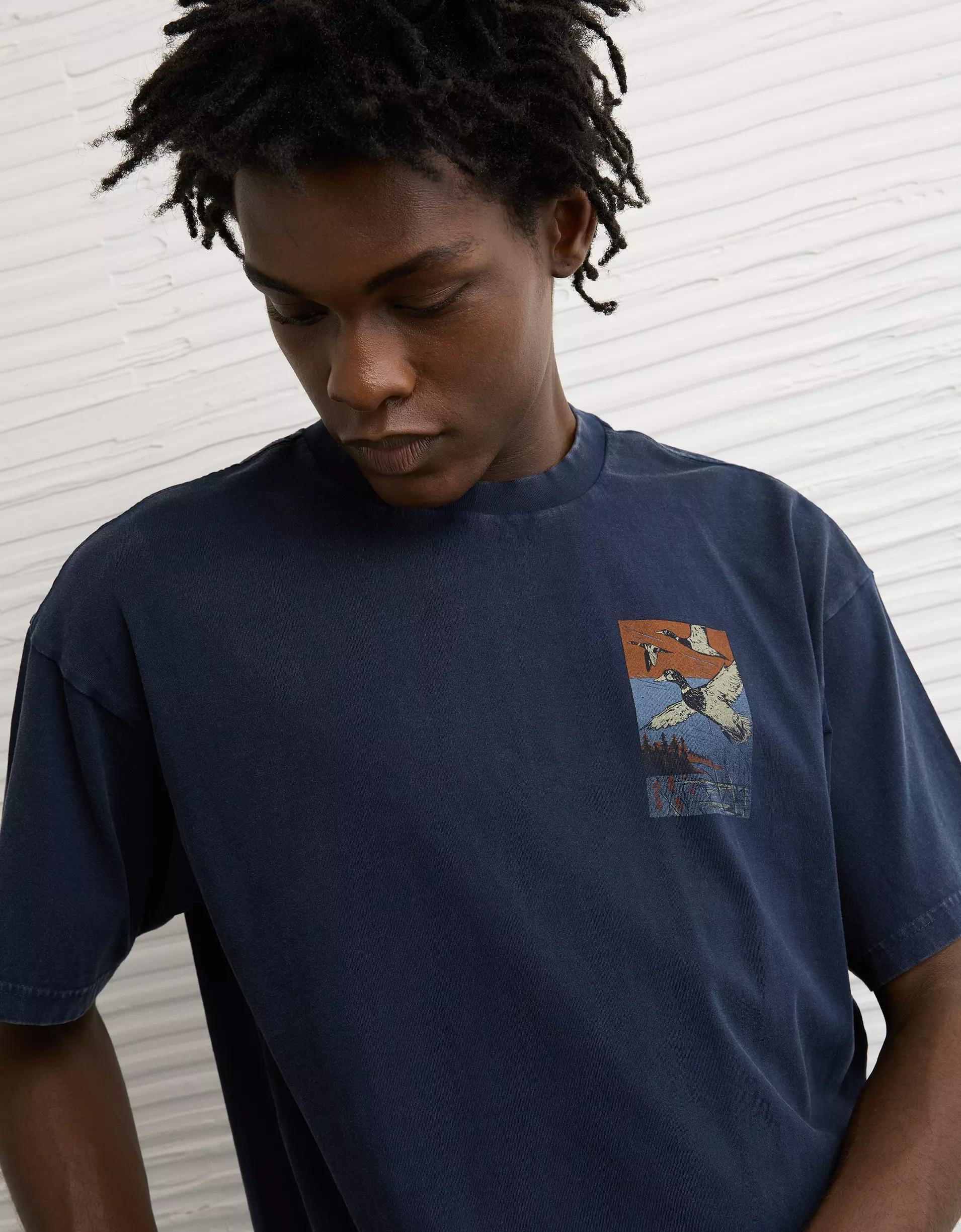 AE Boxy Destination Graphic T-Shirt Product Image