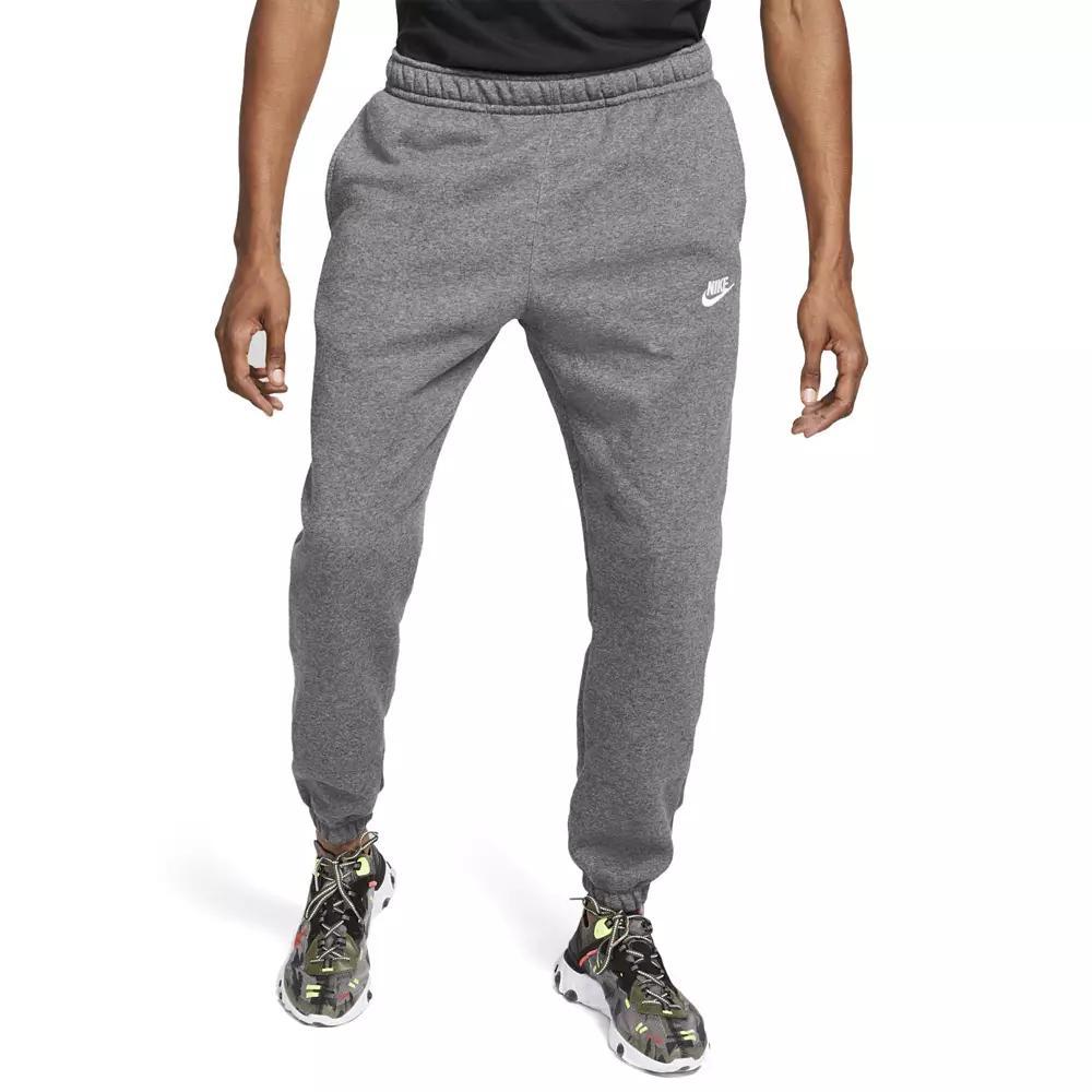Men's Nike Club Fleece Pants, Size: Small, Grey Heather Product Image