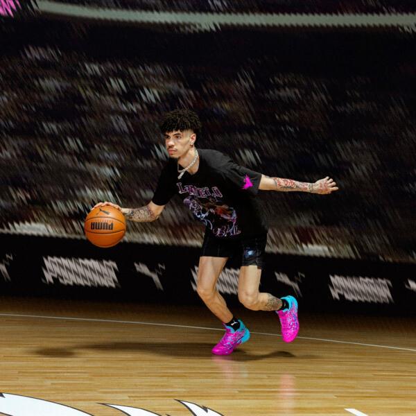 PUMA x LAMELO BALL Iridescent Men's Basketball T-Shirt Product Image