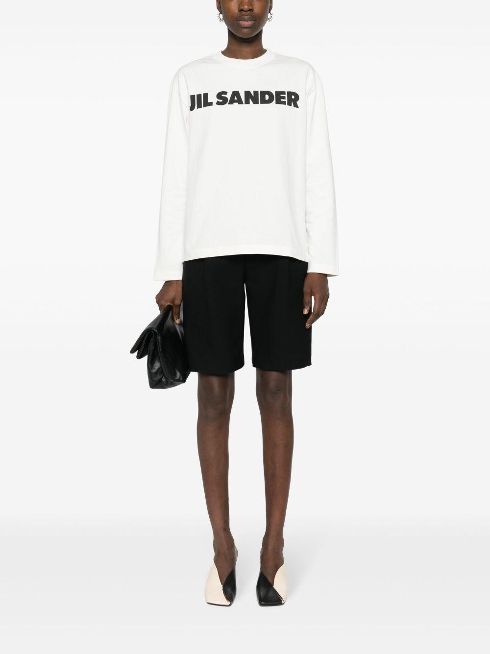 logo-print cotton sweatshirt Product Image
