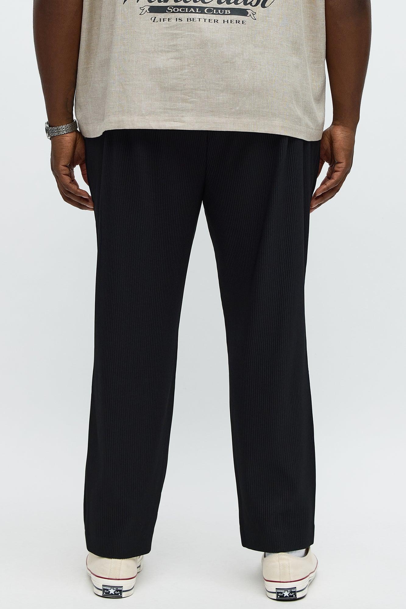 Show Up Slim Trousers - Black Product Image