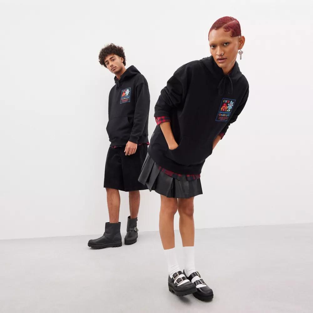 Hoodie With Coachtopia Graphic Label Product Image
