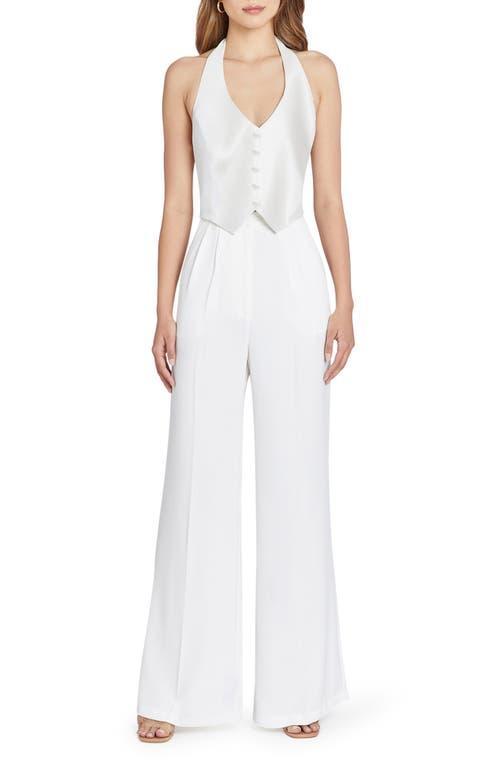 Satin Isadore Jumpsuit Amanda Uprichard Product Image