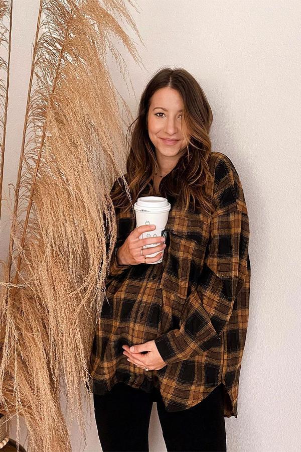 Fireside Mocha Plaid Flannel Product Image