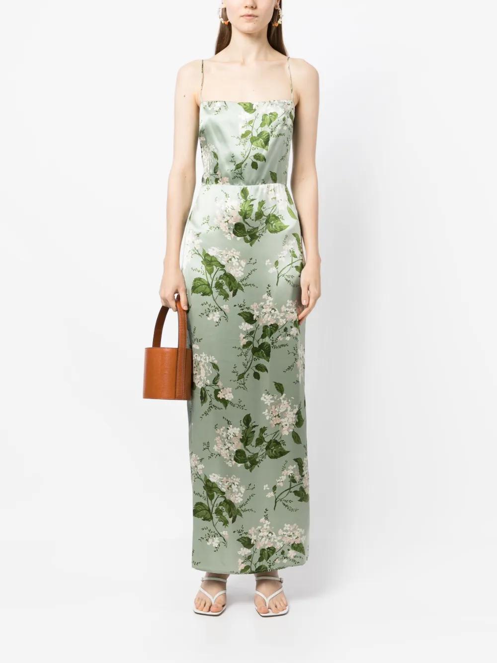 Frankie sleeveless silk dress Product Image