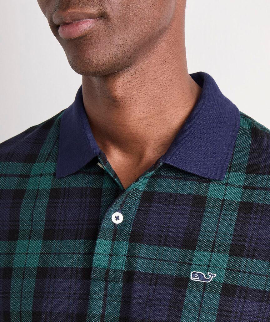 Blackwatch Plaid Heritage Pique Polo Product Image