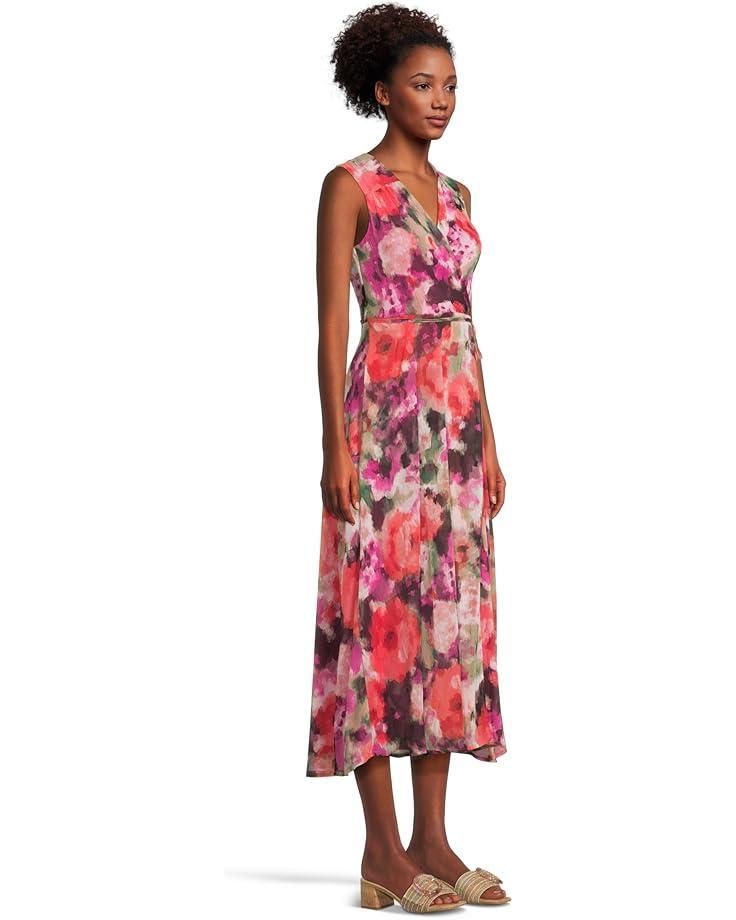 Chiffon Floral Faux Wrap Product Image