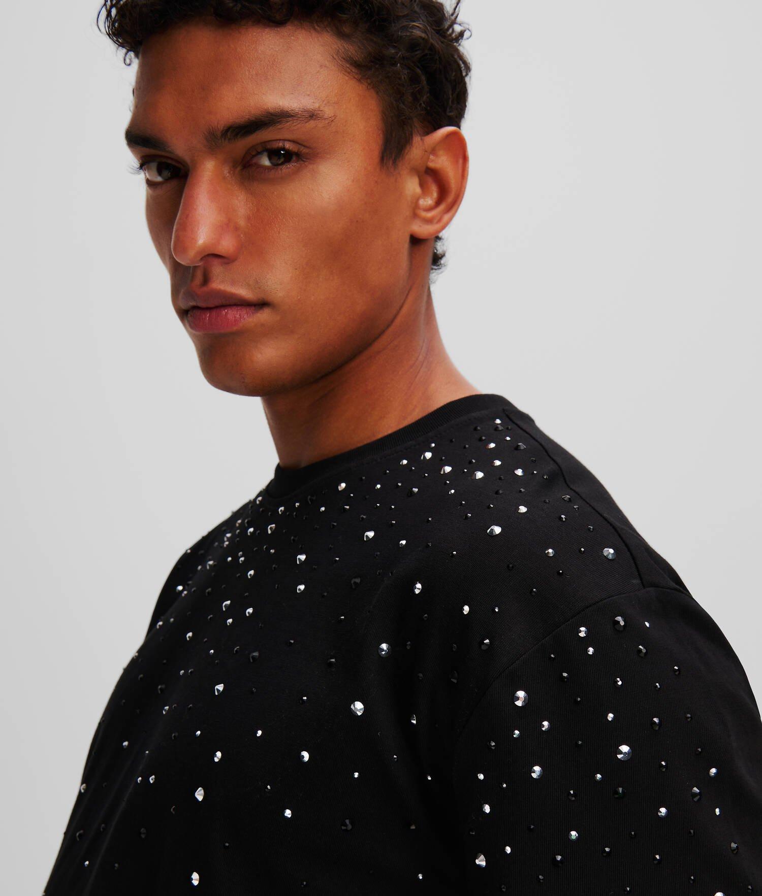 Mens Camp-Collar Short-Sleeve Sweater Product Image