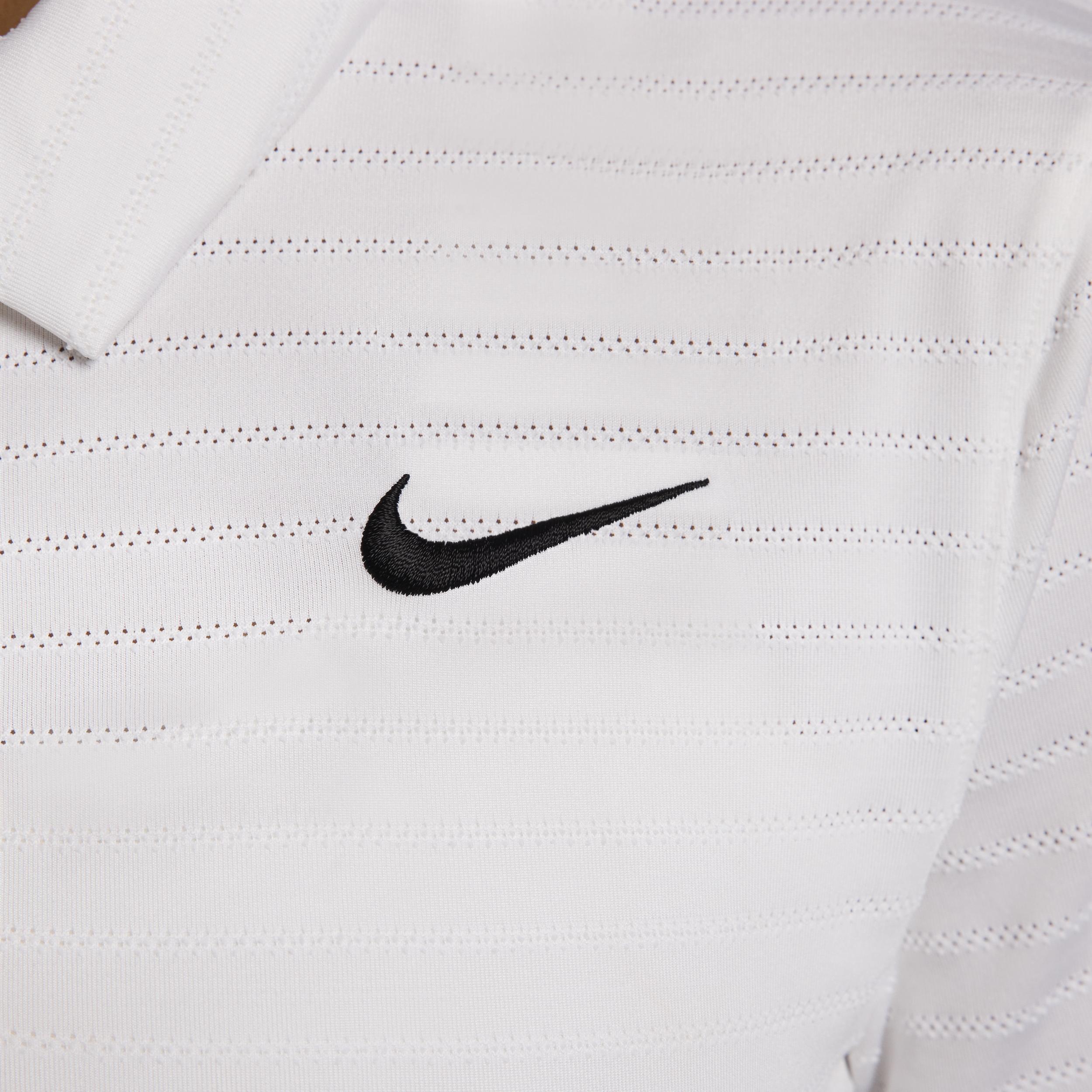 Nike Victory Women's Dri-FIT Short-Sleeve Striped Golf Polo Product Image