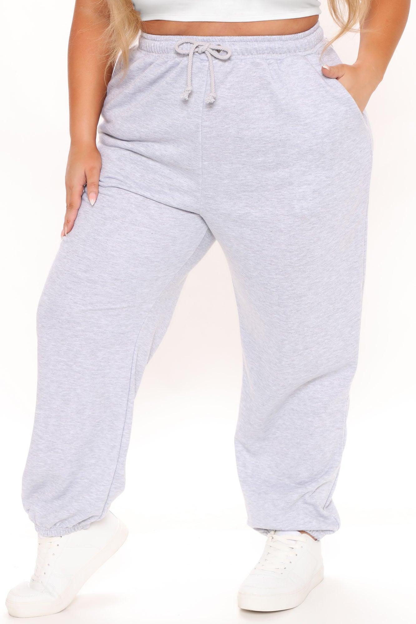 Big On Comfort Jogger Pant - Heather Grey Product Image