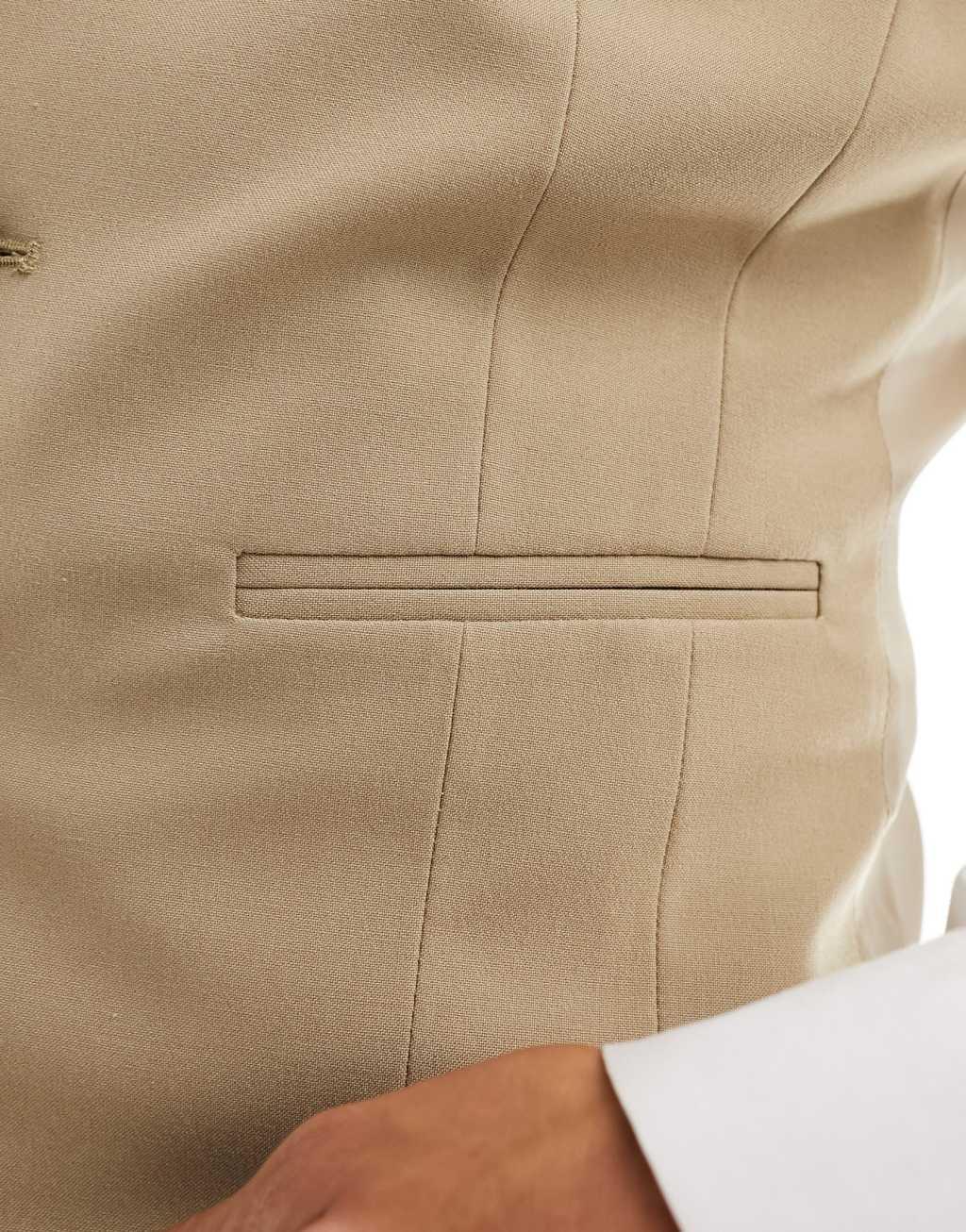 ASOS DESIGN skinny suit vest Product Image