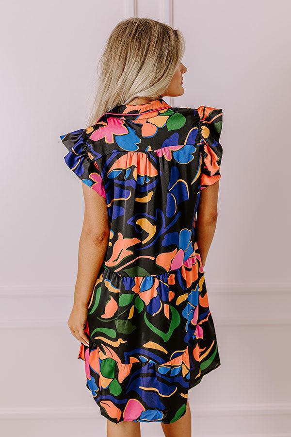 The Next Chapter Shift Dress In Black Product Image
