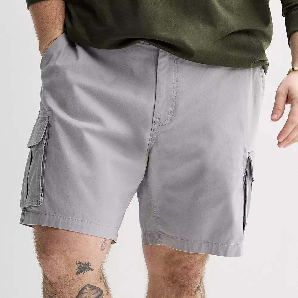 Big & Tall Sonoma Goods For Life Flexwear Everyday Cargo Shorts, Mens Product Image